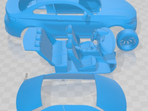M2 Competition 2019 Printable Car Modello di stampa 3D