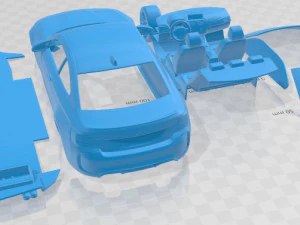 M2 Competition 2019 Printable Car 3D Print Model