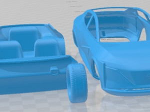 Nissan IMs 2019 Printable Car 3D Print Model