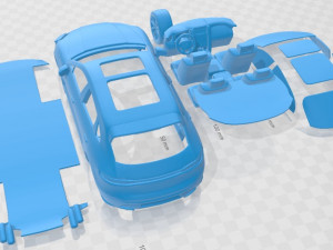 Porsche Macan T Printable Car 3D Print Model