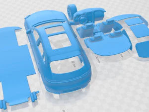 Porsche Macan T Printable Car 3D Print Model