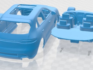 Porsche Macan T Printable Car 3D Print Model