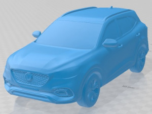 MG Hs 2018 Printable Car Modelo de impresión 3D
