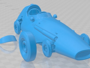 Maserati 250F 1956 Auto stampabile Modello di stampa 3D
