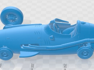 Maserati 250F 1956 Auto stampabile Modello di stampa 3D