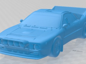 Lancia Rally 037 WRC 1983 Printable Car 3D Print Model