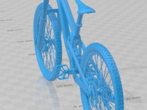 Mountain Bike - 2 Printable Bicycle 3Dプリントモデル