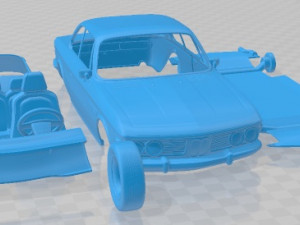 E9 1968 Printable Car 3Dプリントモデル