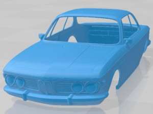 E9 1968 Printable Body Car 3D Print Model