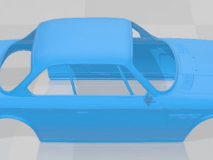 E9 1968 Printable Body Car 3D Print Model