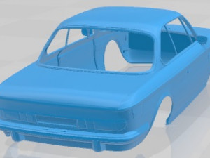 E9 1968 Printable Body Car 3D Print Model