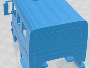 Mercedes Benz Atego 2004 Printable Body Cabin Truck 3D Print Model