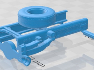 Mercedes Benz Atego 2004 Printable Truck 3D Print Model