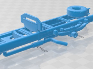 Mercedes Benz Atego 2004 Printable Truck 3D Print Model