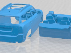 Mini Countryman S 2021 Printable Car Modèles 3D en vedette