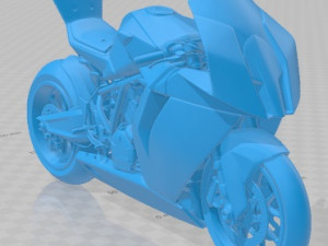 KTM RC8 R Printable Motorbike 3D प्रिंट मॉडल
