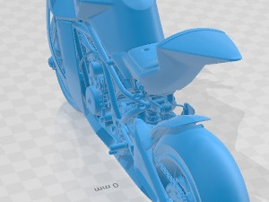 KTM RC8 R Printable Motorbike 3D प्रिंट मॉडल