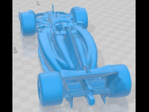Ferrari F1 SF 23 2023 Printable Car 3D Print Model