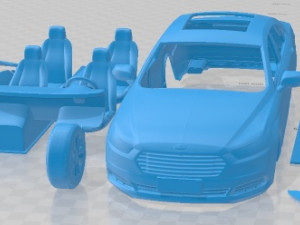 Taurus 2016 Printable Car Modelo de impresión 3D