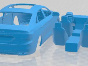 Taurus 2016 Printable Car 3D Print Model