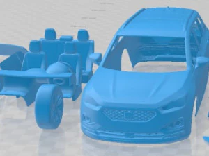 Seat Tarraco 2019 Printable Car 3D Print Model