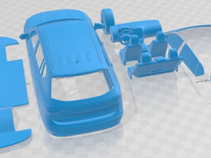 Seat Tarraco 2019 Printable Car 3D Print Model