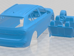 Seat Tarraco 2019 Printable Car 3D Print Model