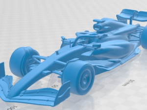 RB18 F1 2022 Printable Car Modelo de impresión 3D
