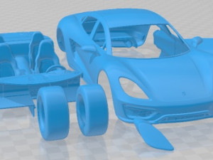 Porsche 960 Turismo 2021 Printable Car Modelo de impresión 3D