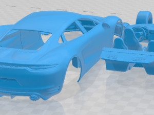 Porsche 960 Turismo 2021 Printable Car Modelo de impresión 3D