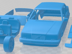 Volvo 940 1998 Printable Car 3D Print Model