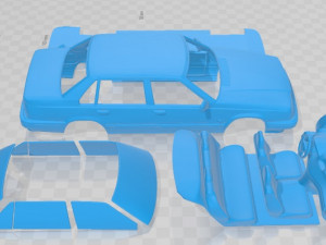 Auto stampabile Volvo 940 1998 Modello di stampa 3D