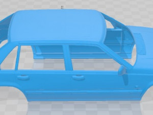 Volvo 940 1998 Printable Body Car 3D Print Model