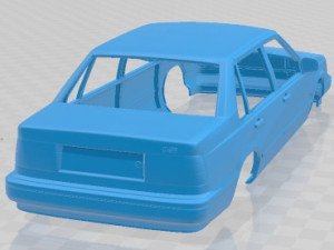 Volvo 940 1998 Printable Body Car 3D Print Model