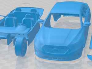 Taurus Sedan 2013 Printable Car Modelo de impresión 3D