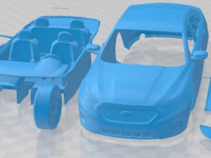 Mobil Cetak Taurus Sedan 2013 Model Cetak 3D