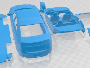 Taurus Sedan 2013 Printable Car 3D 프린트 모델