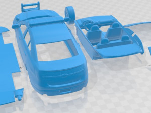 Taurus Police Interceptor Sedan 2013 Printable Car 3D 打印模型