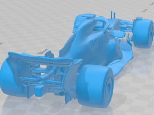 Mercedes AMG W13 F1 2022 Printable Car 3D Print Model