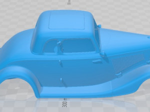 Coupe 1934 Printable Body Car Model do druku 3D