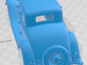 Coupe 1934 Printable Body Car Model do druku 3D