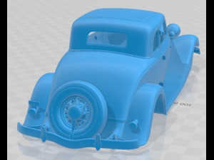 Coupe 1934 Printable Body Car Model do druku 3D