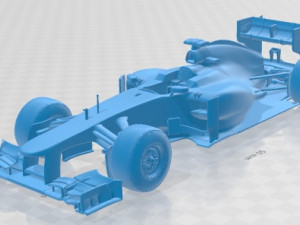 Mclaren MP4 27 Printable Car 3D Print Model