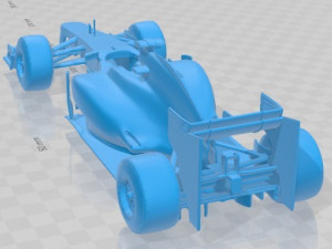 Mclaren MP4 27 Printable Car 3D 프린트 모델
