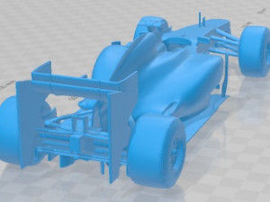 Mclaren MP4 27 Printable Car 3D 프린트 모델