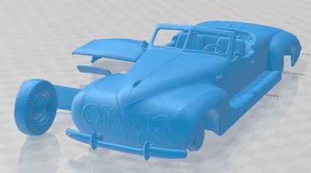 ZIS 101a Sport 1938 Printable Car Modèles 3D en vedette .c4d .max .obj .3ds .fbx .stl .blend 