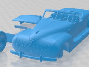 ZIS 101a Sport 1938 Printable Car 3Dプリントモデル