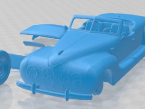 ZIS 101a Sport 1938 Printable Car 3D Print Model