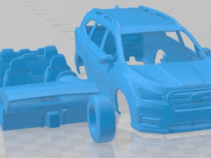 Subaru Ascent 2019 Printable Car 3D 프린트 모델