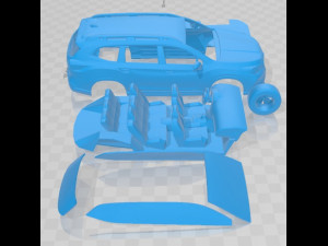 Subaru Ascent 2019 Printable Car 3D 프린트 모델